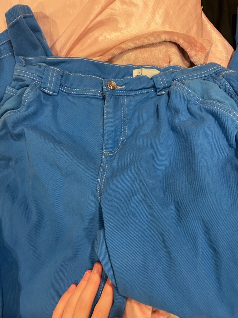 Garage Women's Light Blue Cargo Jeans
